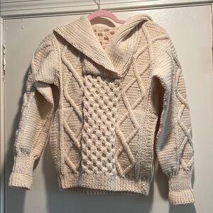 Cozy Cream Cable Knit Sweater
